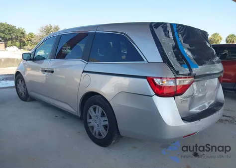 2011 Honda Odyssey Lx z USA, uszkodzony, nr VIN 5FNRL5H21B039266